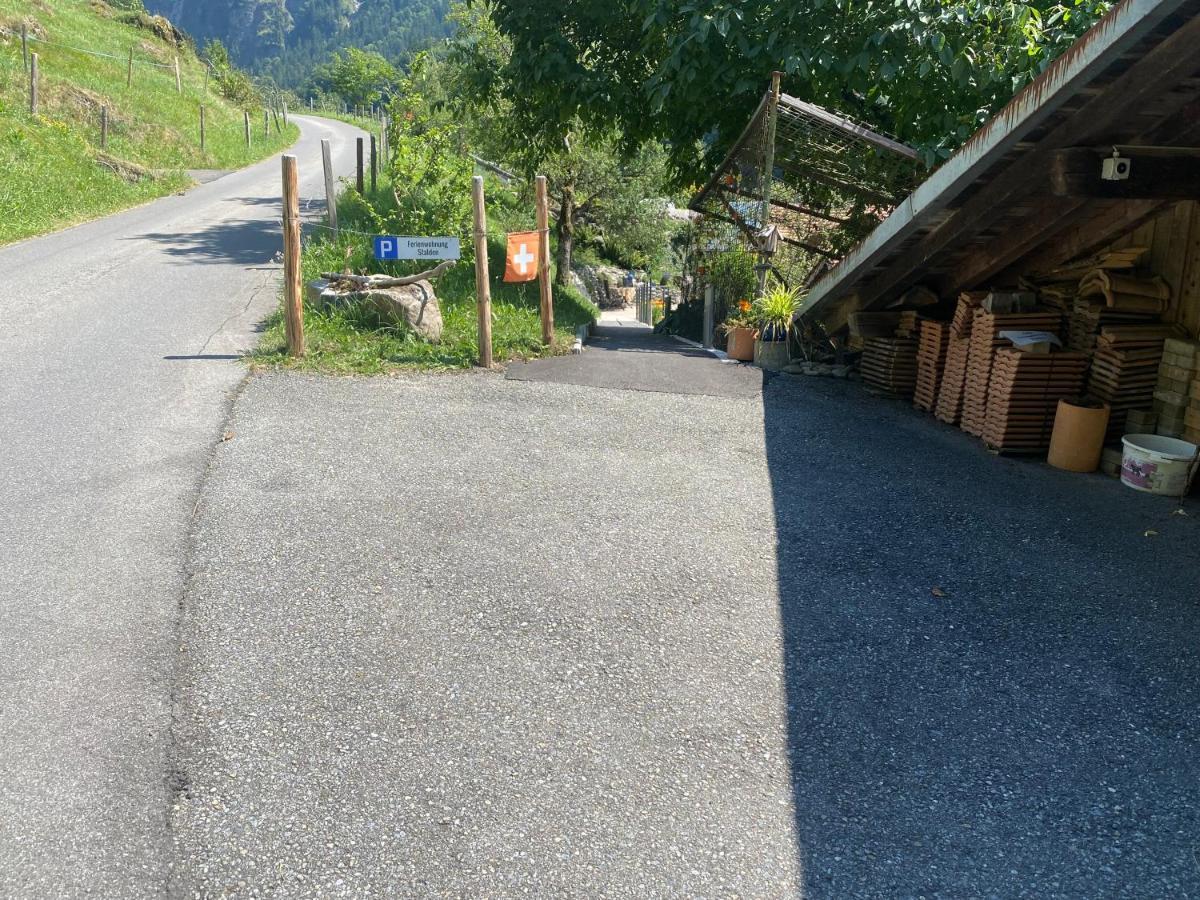 Ferienwohnung Stalden Lutschental Exterior photo